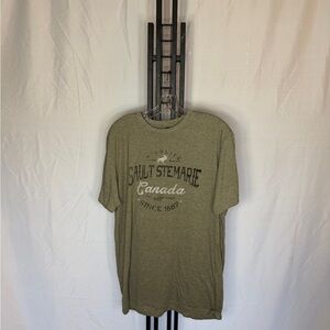 Olive Graphic Tee for‎ Men